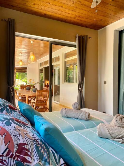 Villa Hoama Lodge Moorea Teavaro المظهر الخارجي الصورة