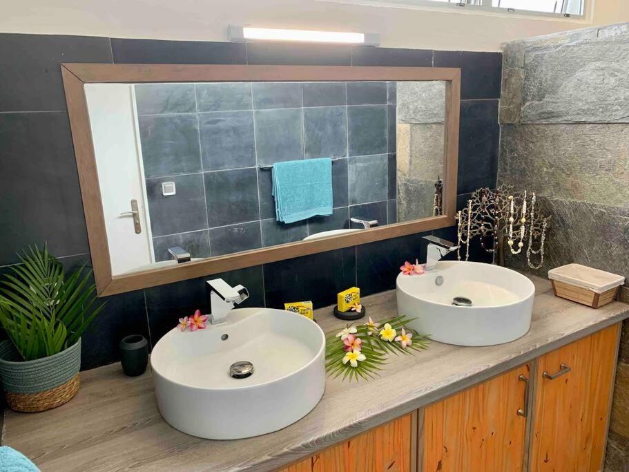 Villa Hoama Lodge Moorea Teavaro المظهر الخارجي الصورة