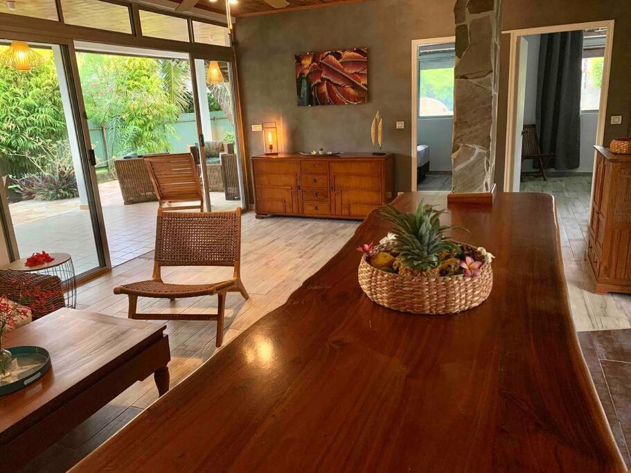 Villa Hoama Lodge Moorea Teavaro المظهر الخارجي الصورة