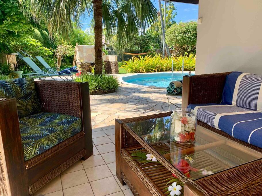 Villa Hoama Lodge Moorea Teavaro المظهر الخارجي الصورة
