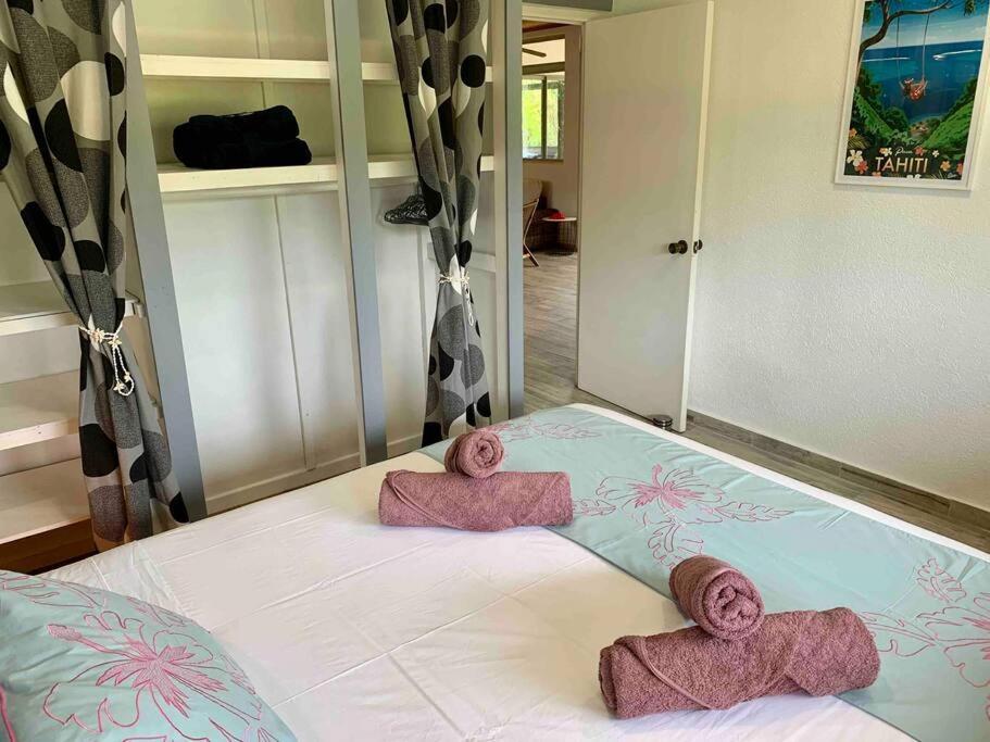 Villa Hoama Lodge Moorea Teavaro المظهر الخارجي الصورة