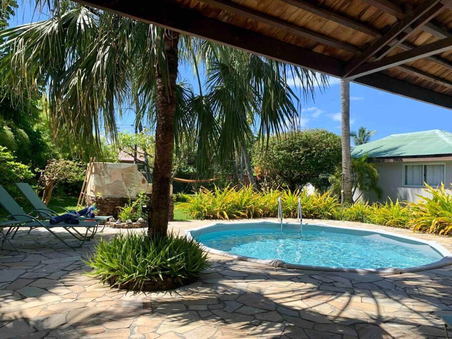 Villa Hoama Lodge Moorea Teavaro المظهر الخارجي الصورة